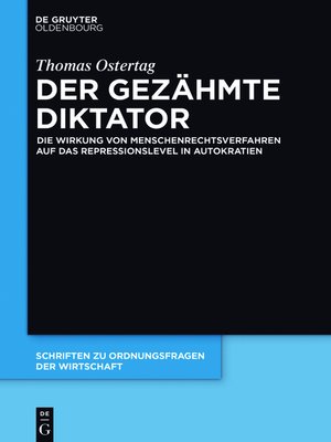 cover image of Der gezähmte Diktator
